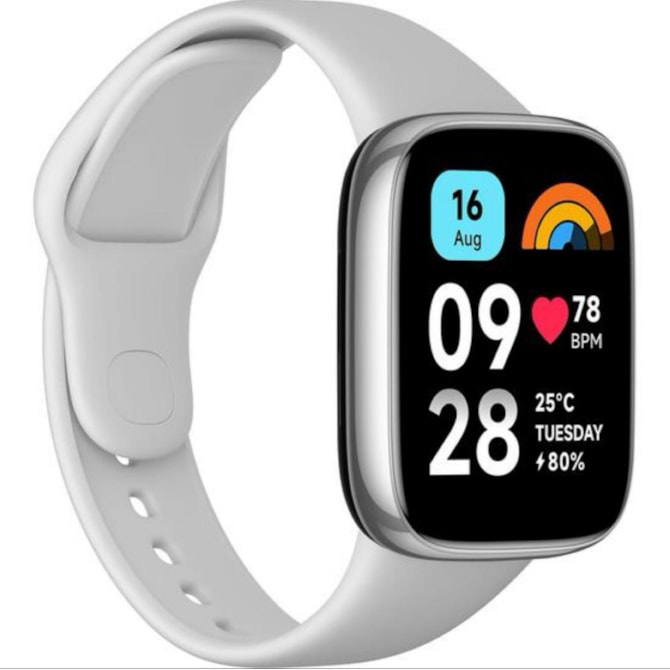 Smartwatch Xiaomi Redmi Watch 3 Active M2235W1 com Bluetooth - Cinza/Prata-fc747274-e7c8-473e-a1d5-265dd0607829