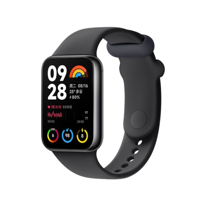 Smartwatch Xiaomi Smart Band 8 Pro Original - Versão Global - Preto-558db26d-be7b-4223-a9a1-c28ca7c99702