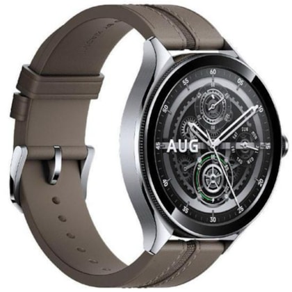 Smartwatch Xiaomi Watch 2 Pro M2234W1 com GPS/Bluetooth - Prata / Marrom