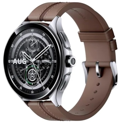 Smartwatch Xiaomi Watch 2 Pro M2234W1 com GPS/Bluetooth - Prata / Marrom