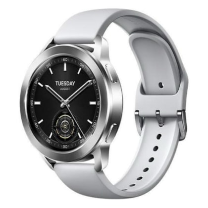 Smartwatch Xiaomi Watch S3 M2323W1 com GPS/Bluetooth - Prata