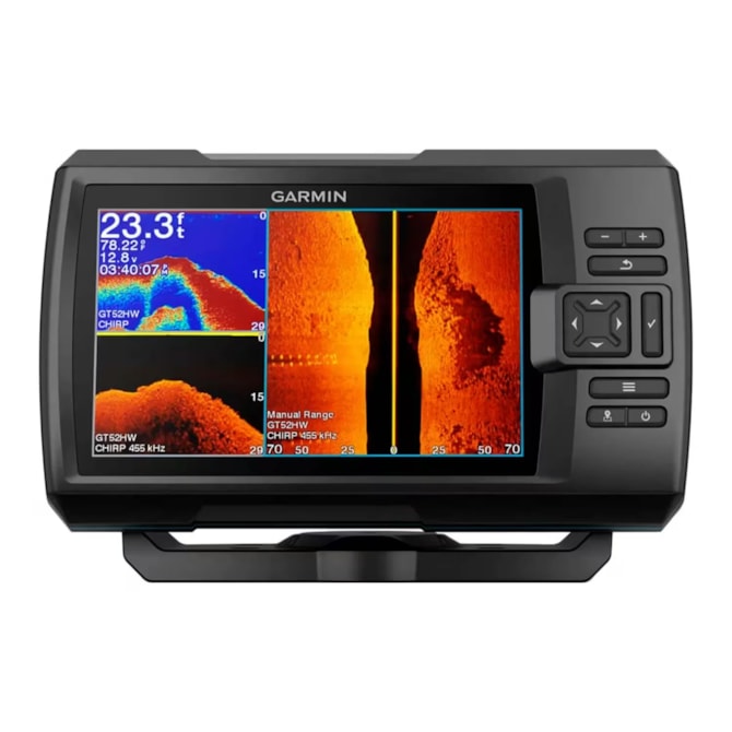Sonar Garmin Striker Vivid 7SV Transdutor GT52 7