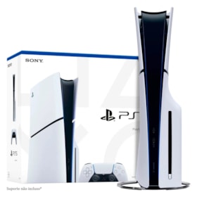 Sony Console PlayStation 5 Slim 1TB SSD 8K Wi-Fi 6 CFI-2115 - Branco/Preto