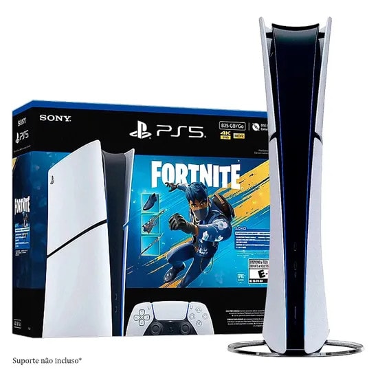 Sony PlayStation 5 Slim Edição Digital 825GB SSD 4K Wi-Fi 6 CFI