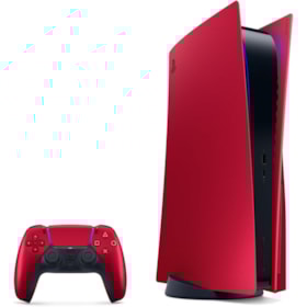 Sony Tampas para Console PS5 Edição Deep Earth Acabamento Metálico - Vermelho Vulcânico ( Outlet )