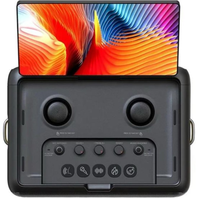 Speaker de Karaokê Joog Break X2 600W / Tela 10,1