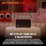 Speaker JBL Authentics 300 - Aux/USB Tipo C - Bluetooth - 100W - Preto-80755a3d-5632-49a5-8bfb-ebf0cbb5d48b
