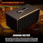 Speaker JBL Authentics 500 - Aux/USB Tipo C - Wi-Fi - Bluetooth - 270W - Preto-0fefa410-91fb-45e8-98d9-02631bea3838