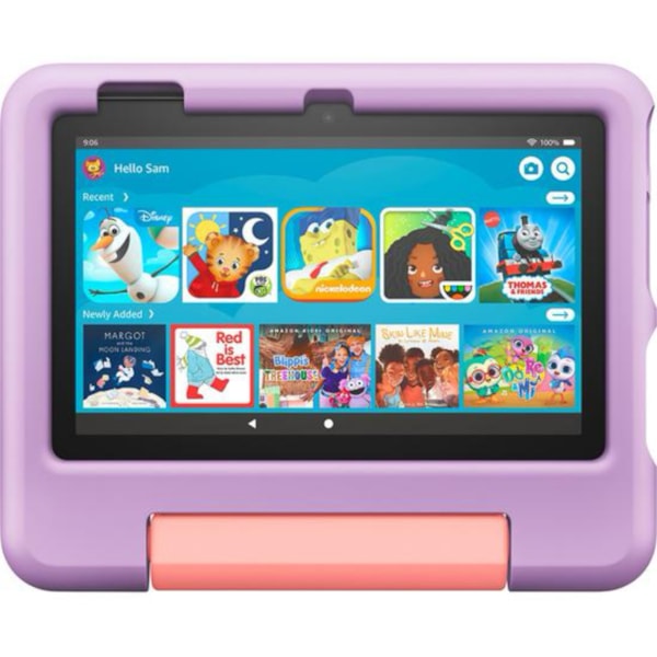 Tablet Amazon Fire 7 Kids 16GB 2ram Wifi (12A Geração) + Capa de Proteção Roxa-1326c5f0-ddc6-4175-84d7-6474724de352