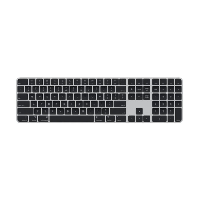 Teclado Apple Magic Keyboard MMMR3LL/A Touch ID Bluetooth - Preto-aae5658e-eedd-436d-b3f3-4dca523ff4e1