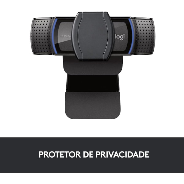 Webcam Logitech C920S Pro HD USB - Preto-49b8c498-f6e3-401e-bac0-b5ce3f1e7f3c