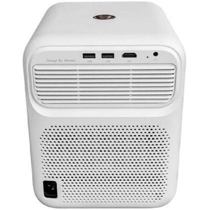 Xiaomi Wanbo Projetor Smart Android TV 900 Lúmens FHD Wi-Fi 6 - Branco ( Outlet )